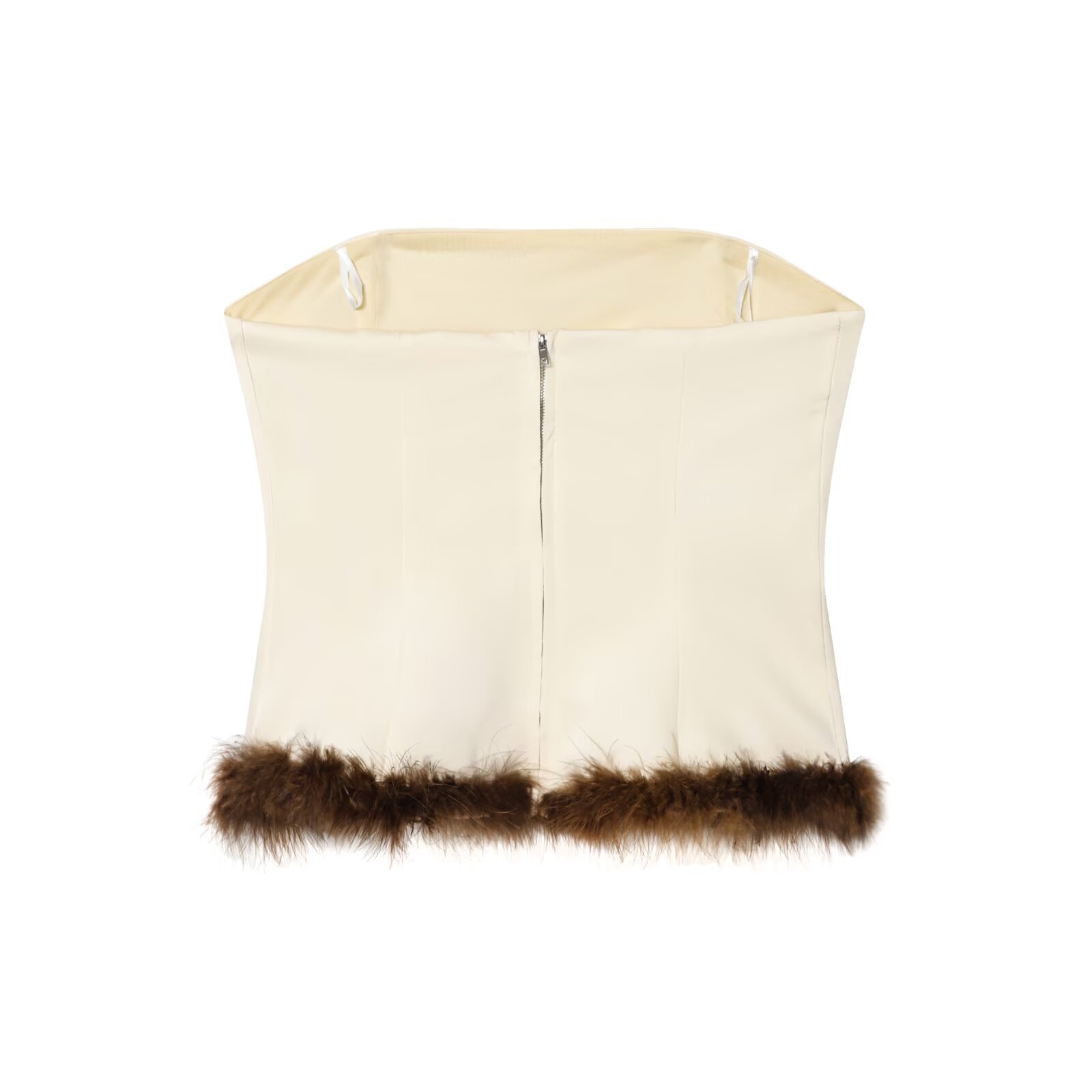 Feather Bandeau Top - Chic & Versatile KUN-00023