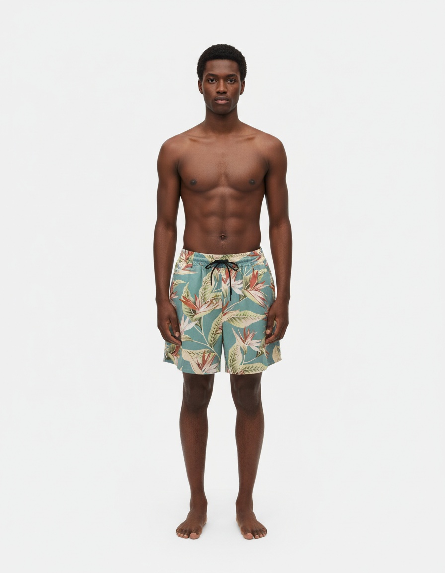 Men's Plaid Casual Beach Water Resistant Shorts - Summer Holiday