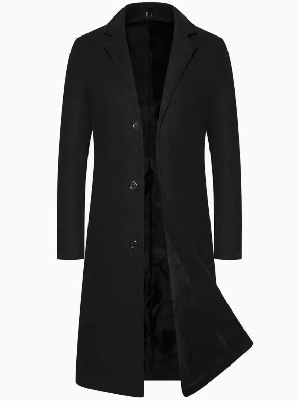Men's Slim Fit Business & Professioinal Trench Coat