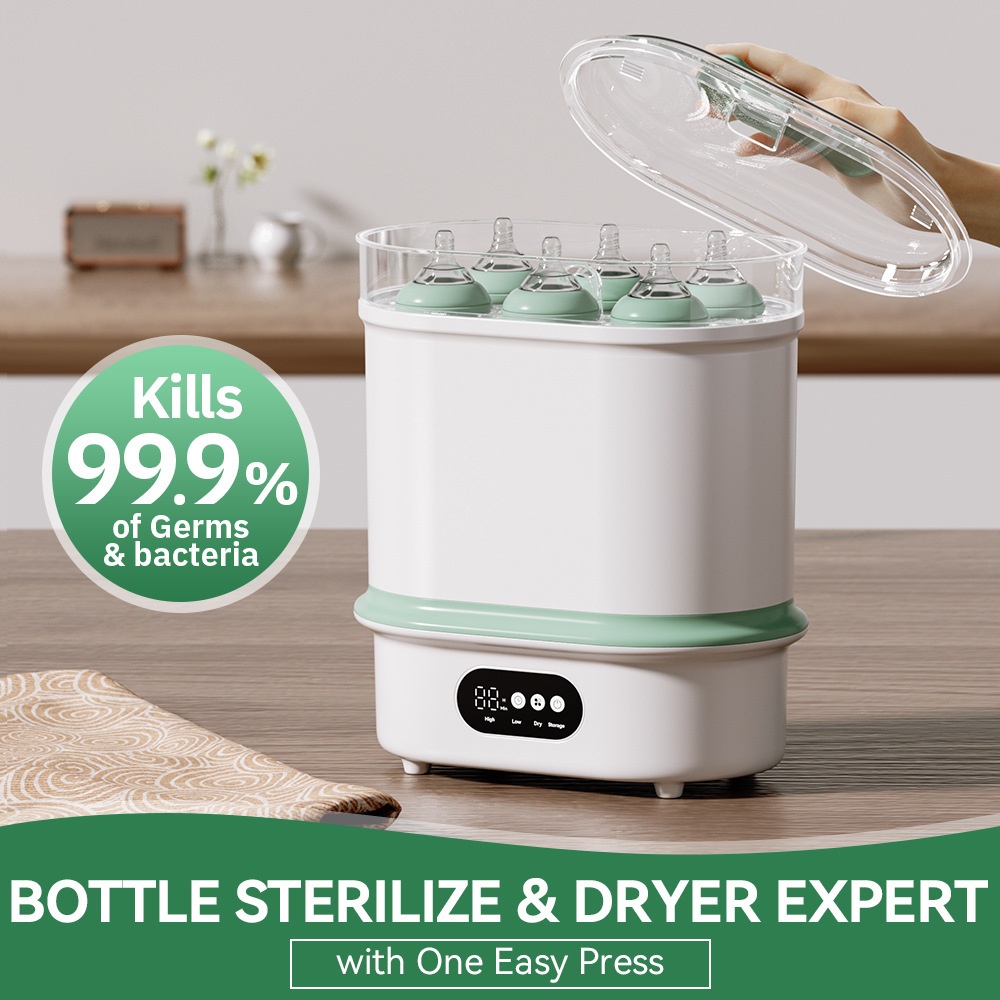 6-in-1 Baby Bottle Sterilizer and Dryer with HEPA Filter