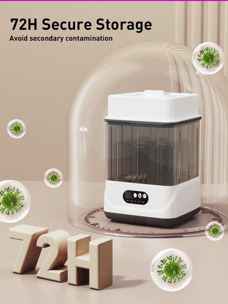 5-in-1 Baby Bottle Sterilizer & Dryer - 72H Storage