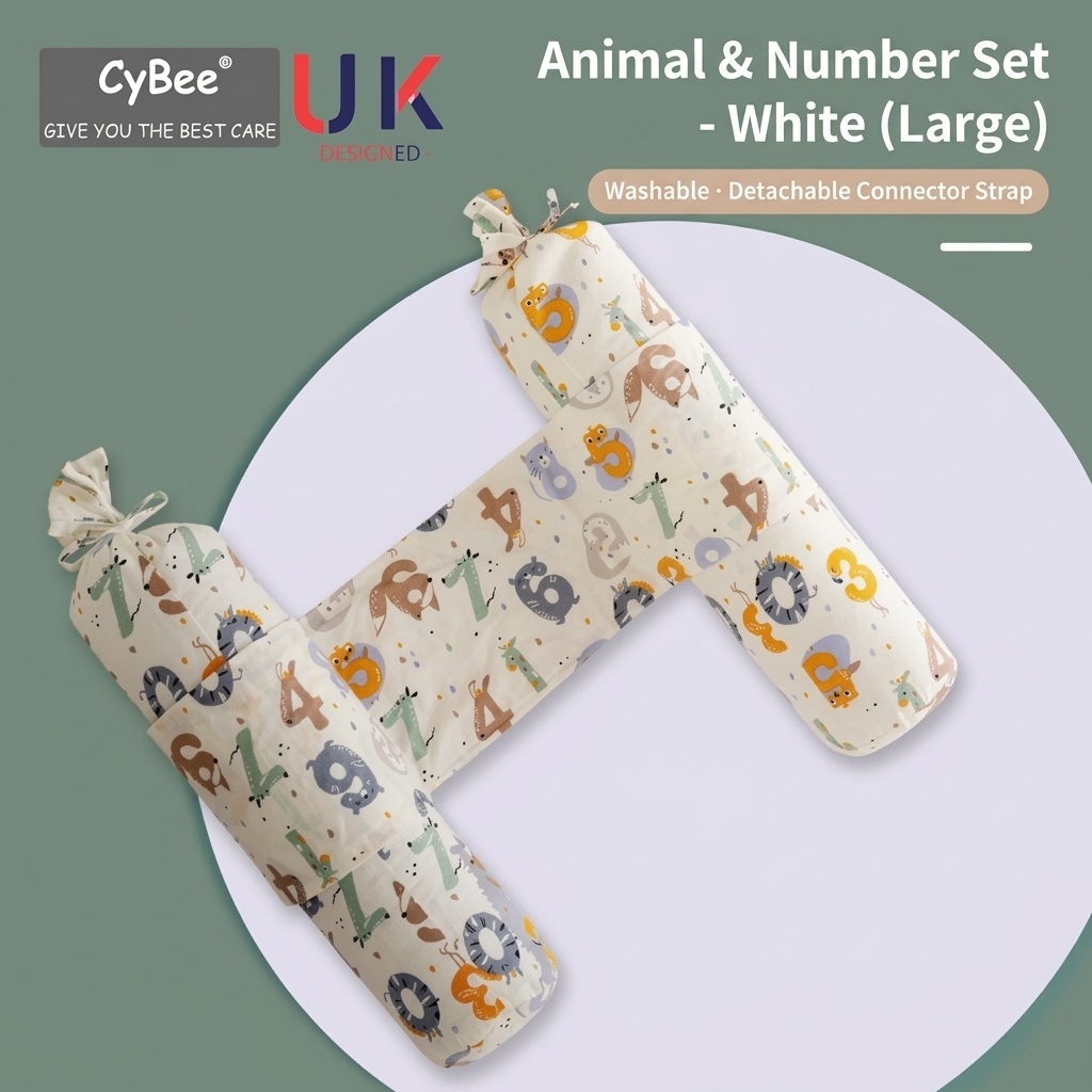 Almohada para bebés que duermen de lado, posicionador ajustable para bebés que evita que el bebé ruede, con relleno de trigo sarraceno natural y funda de algodón.