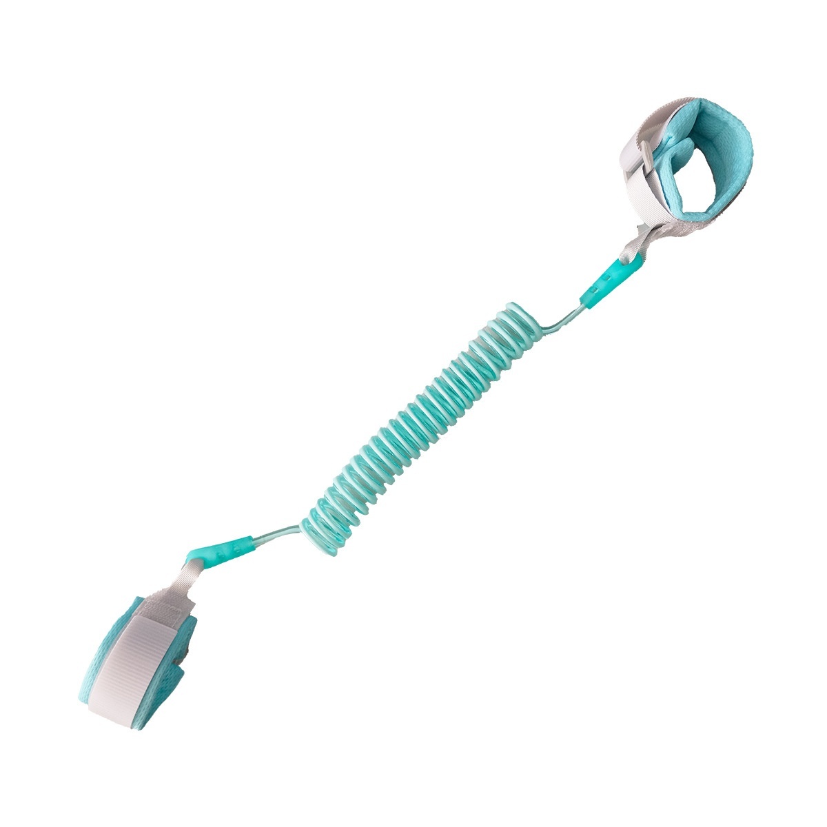 Correa de seguridad antipérdida para niños pequeños, pulsera transpirable con cierre y alambre de acero elástico en espiral para la seguridad infantil.