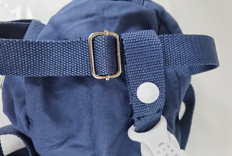 Zainetto di sicurezza per bambini con guinzaglio anti-smarrimento, mini zainetto a forma di elefante con imbracatura di sicurezza e cinghia pettorale per bambini e bambine.