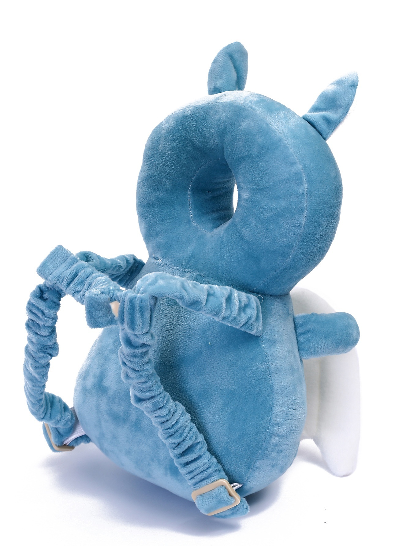 Mochila protectora para la cabeza del bebé, almohadilla protectora anticaídas para la cabeza del bebé con correa de seguridad y correas ajustables para gatear y caminar.