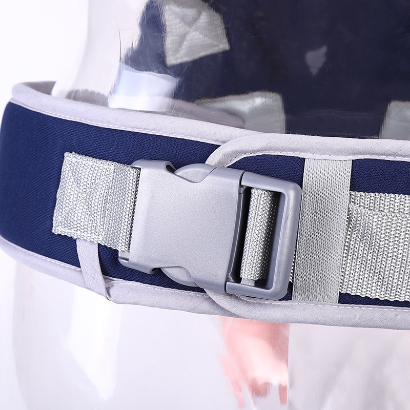Ergonomic Baby Carrier for Newborns to Toddlers, 4-in-1 Hands-Free Breathable Infant Carrier with Adjustable Waistband and Padded Straps