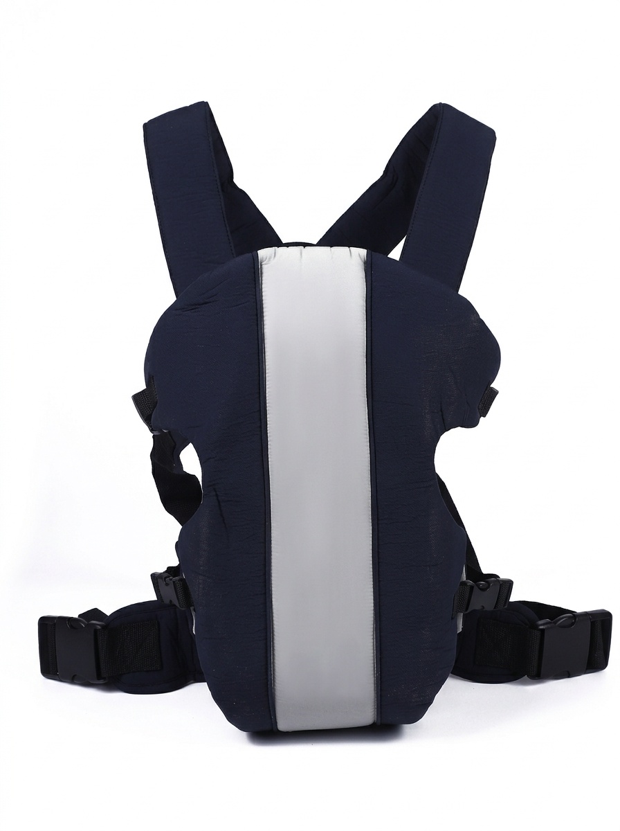 Adjustable Baby Carrier Sling Wrap, Ergonomic Hands-Free Infant Kangaroo Carrier with Padded Shoulder Straps and Support Waistband