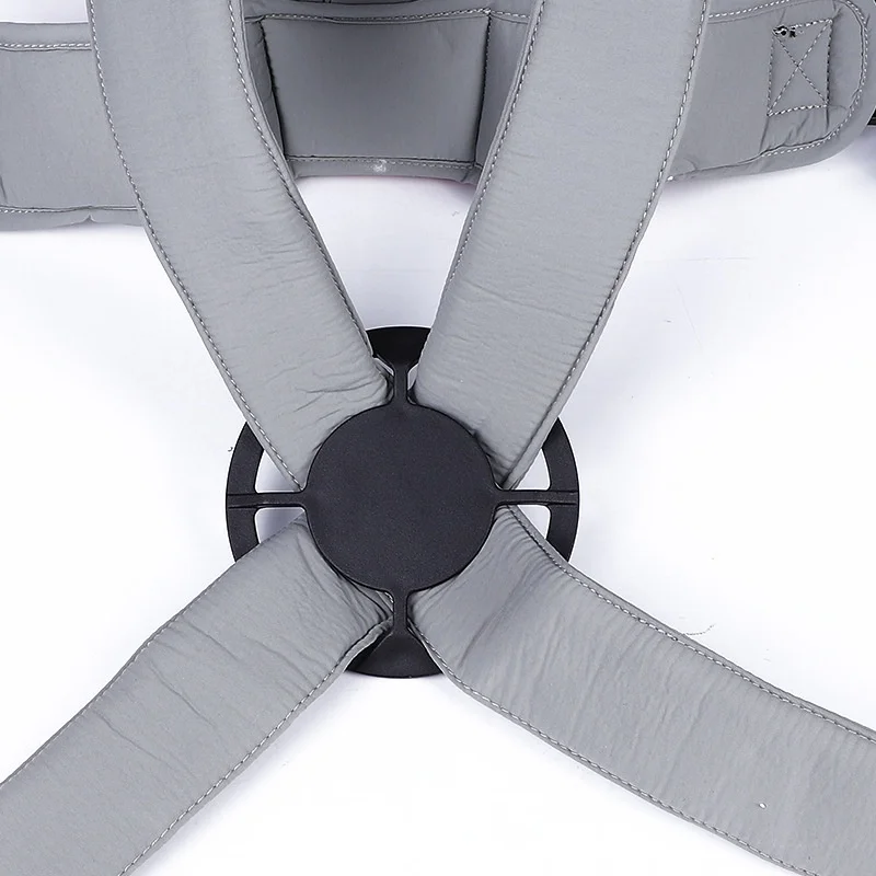 Adjustable Baby Carrier Sling Wrap, Ergonomic Hands-Free Infant Kangaroo Carrier with Padded Shoulder Straps and Support Waistband
