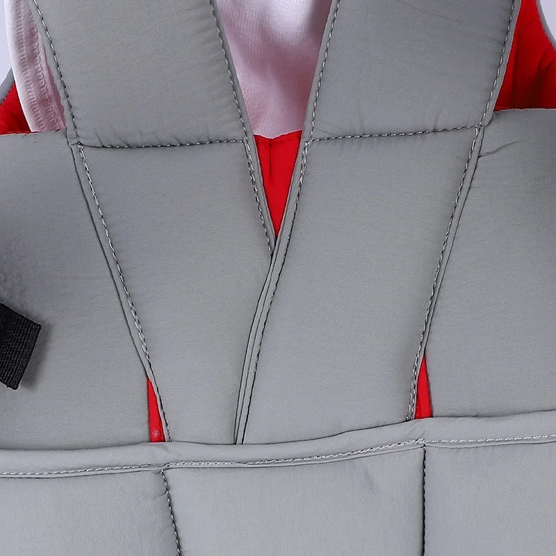 Adjustable Baby Carrier Sling Wrap, Ergonomic Hands-Free Infant Kangaroo Carrier with Padded Shoulder Straps and Support Waistband