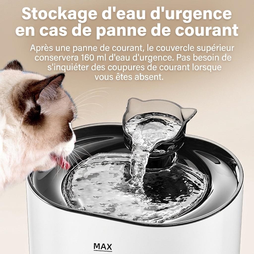Automatic Pet Water Fountain for Cats & Dogs - Filtered & Quiet - Model#FT666