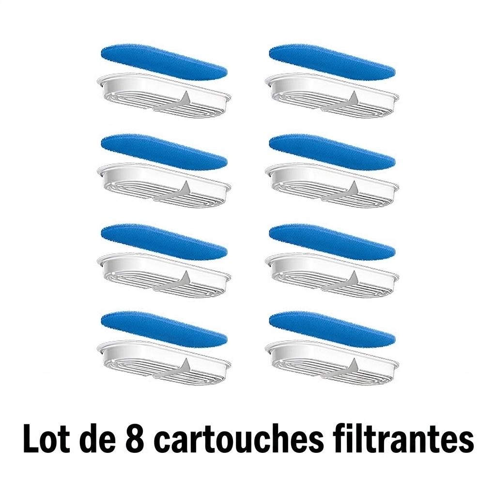 Filter - 8pcs - for Model#FT666