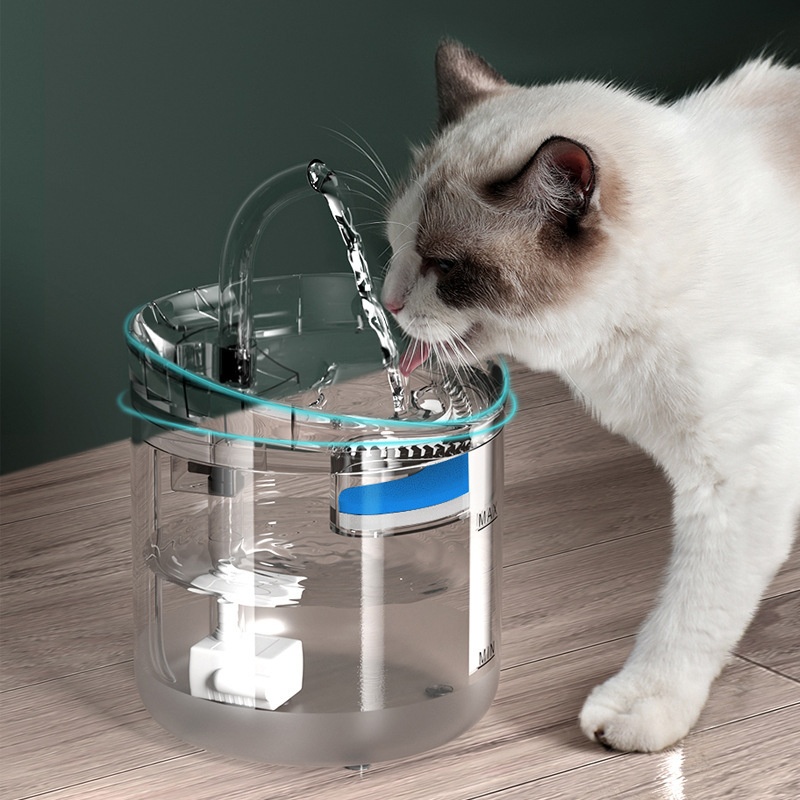 2L Automatic Pet Water Fountain with Triple Filtration - Model#WF060