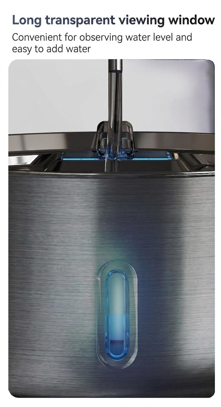 7L Stainless Steel Pet Water Fountain Automatic Dispenser - Model#FT007