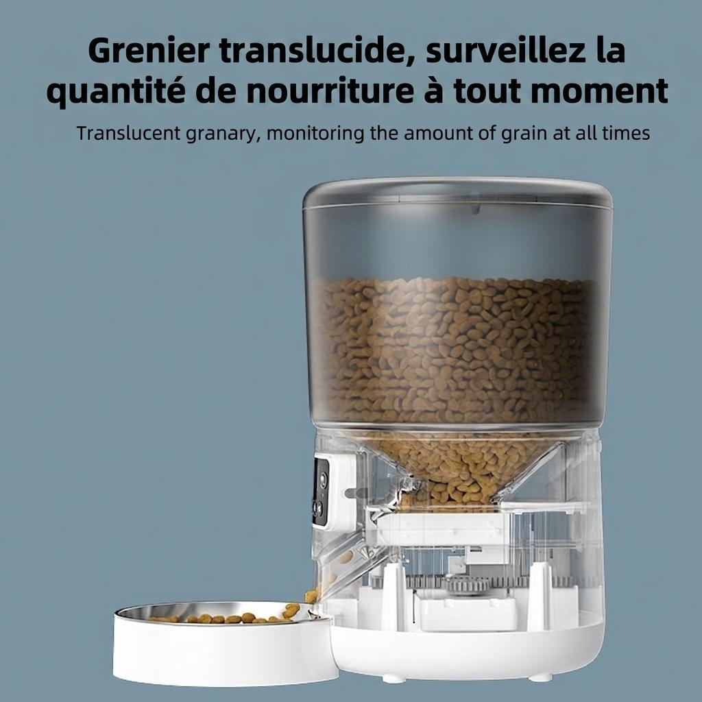 4L Smart Automatic Pet Feeder for Cats & Dogs