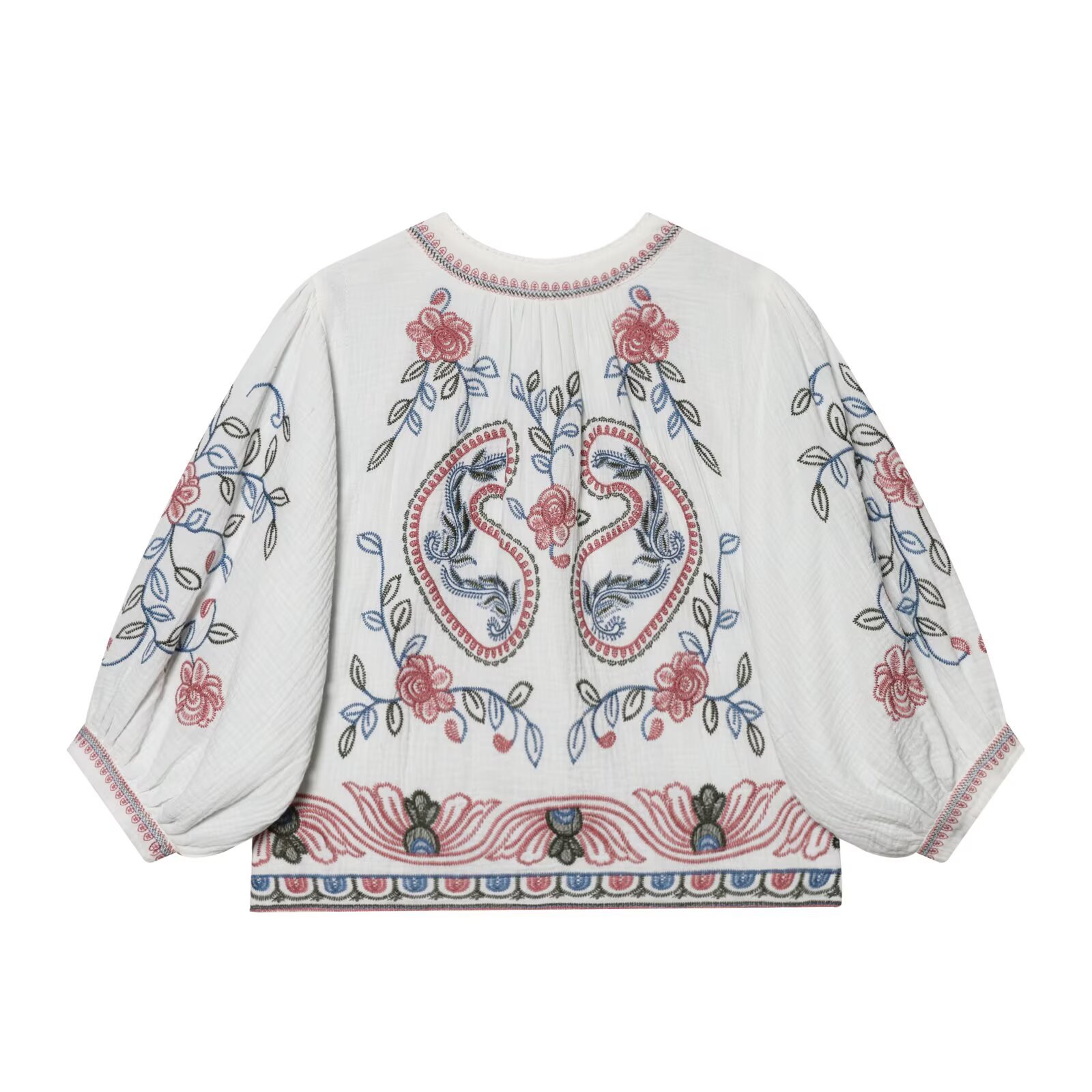 Embroidered Lace Cardigan - Bohemian Lightweight Jacket KUN-00002