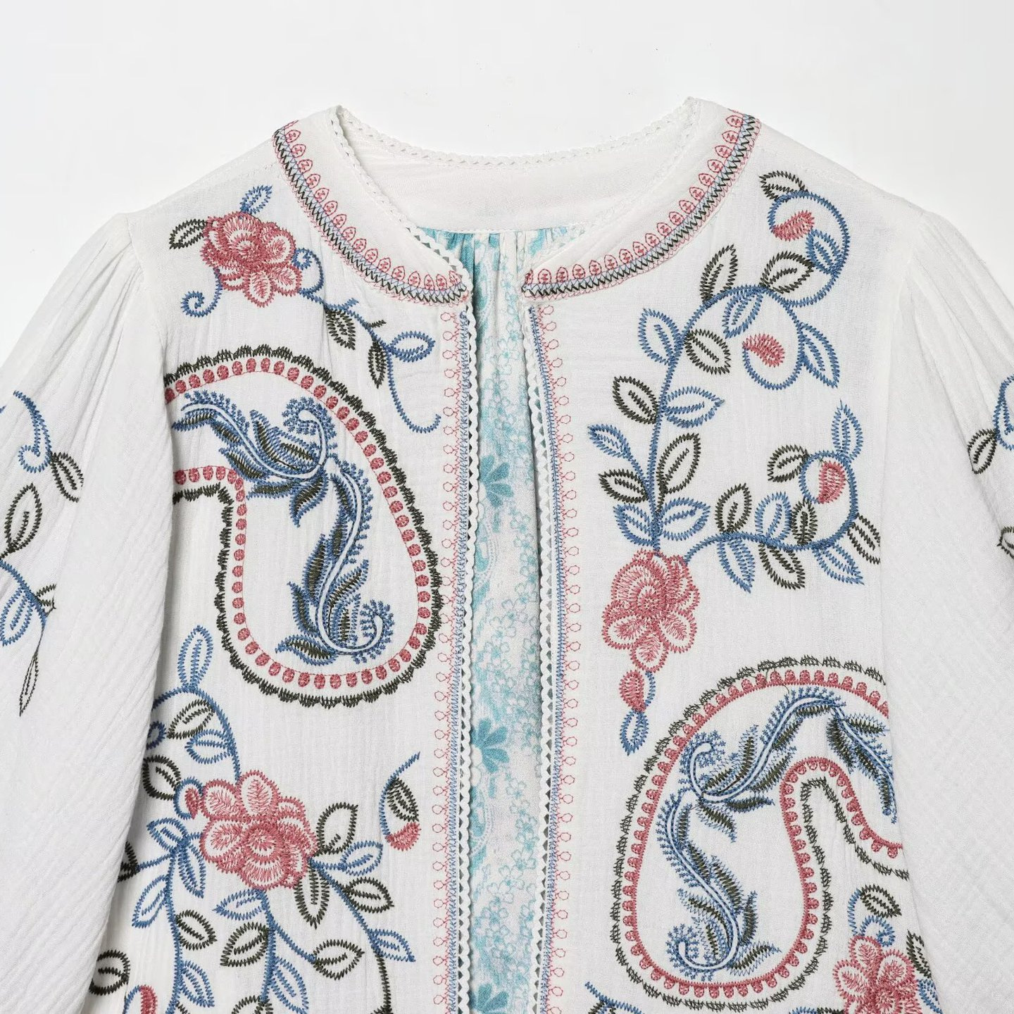 Embroidered Lace Cardigan - Bohemian Lightweight Jacket KUN-00002