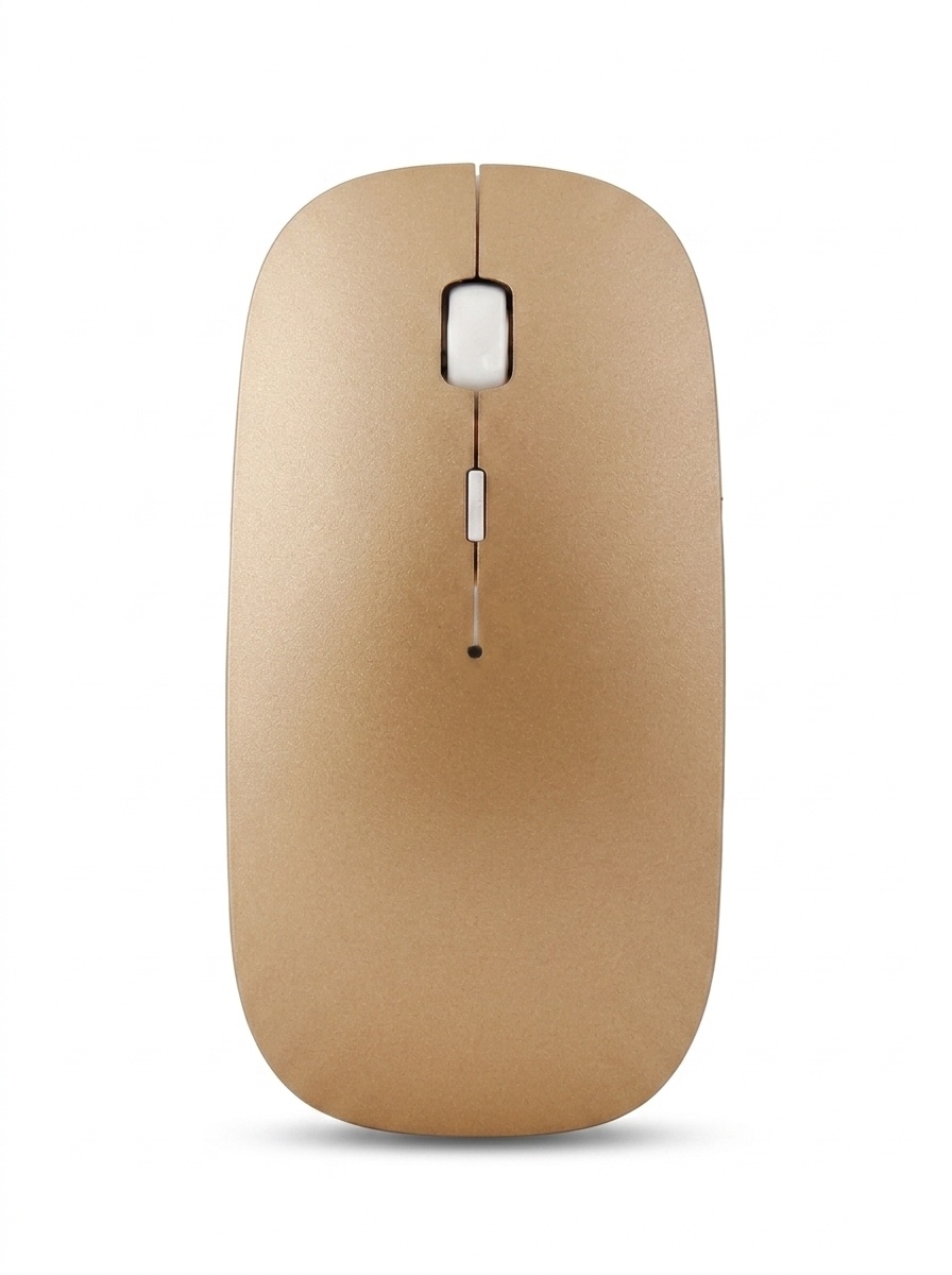Silent Dual-Mode Wireless Mouse, Bluetooth & 2.4G Connectivity with Adjustable DPI
