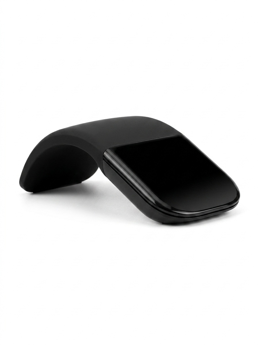 Ultra-Slim Foldable Bluetooth 5.0 Mouse, Silent Clicks, 1440-Hour Battery