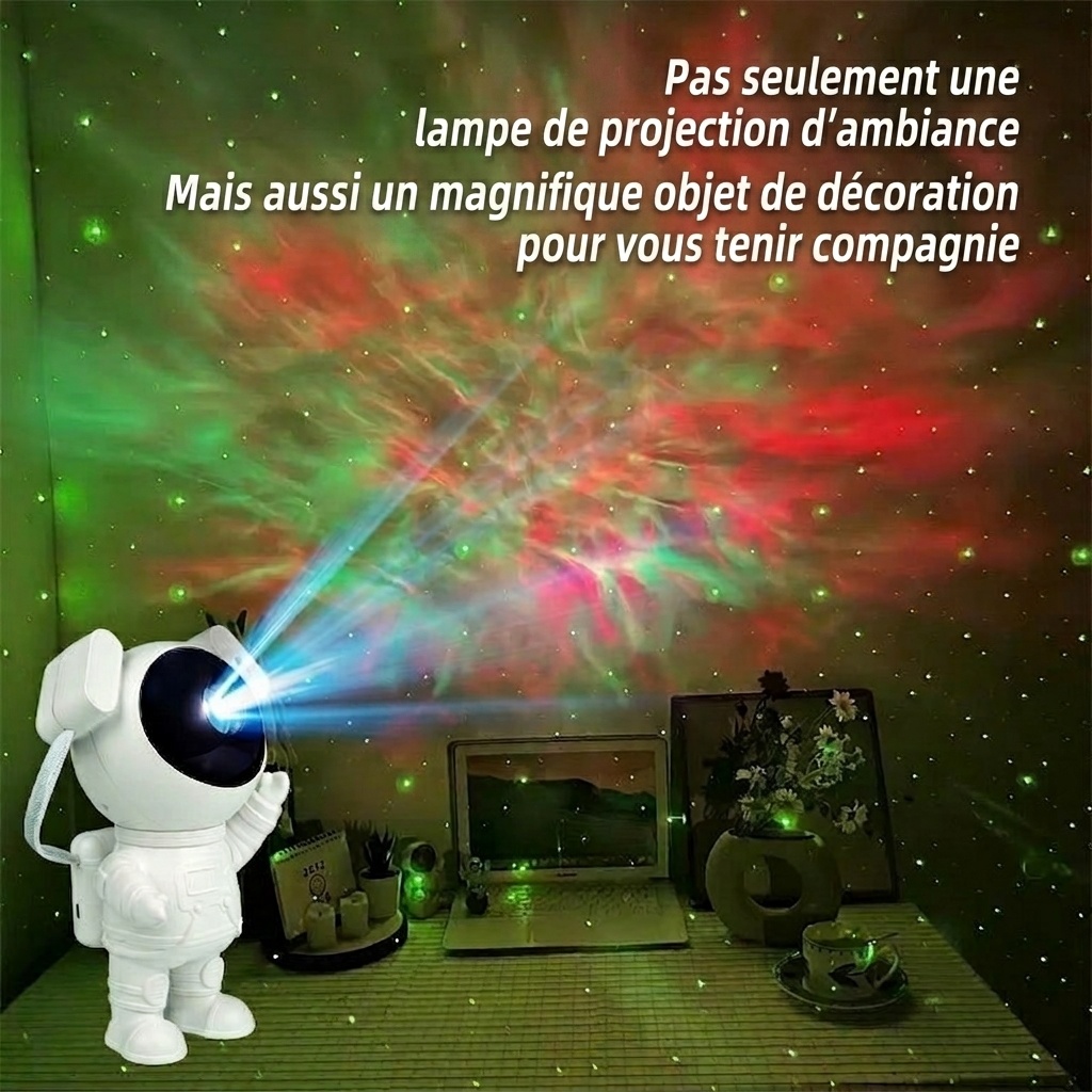 Astronaut Galaxy Projector Light - Starry Night Sky Lamp