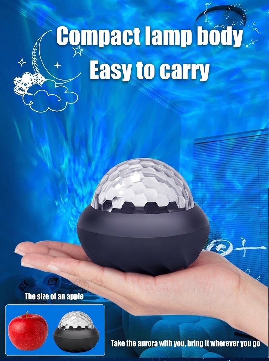 Aurora Star Projector Light | Ocean Wave Night Lamp