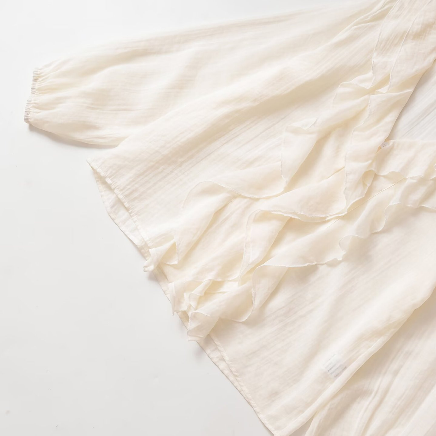 Women's Layered V-Neck Long Sleeve Blouse KUN-00092