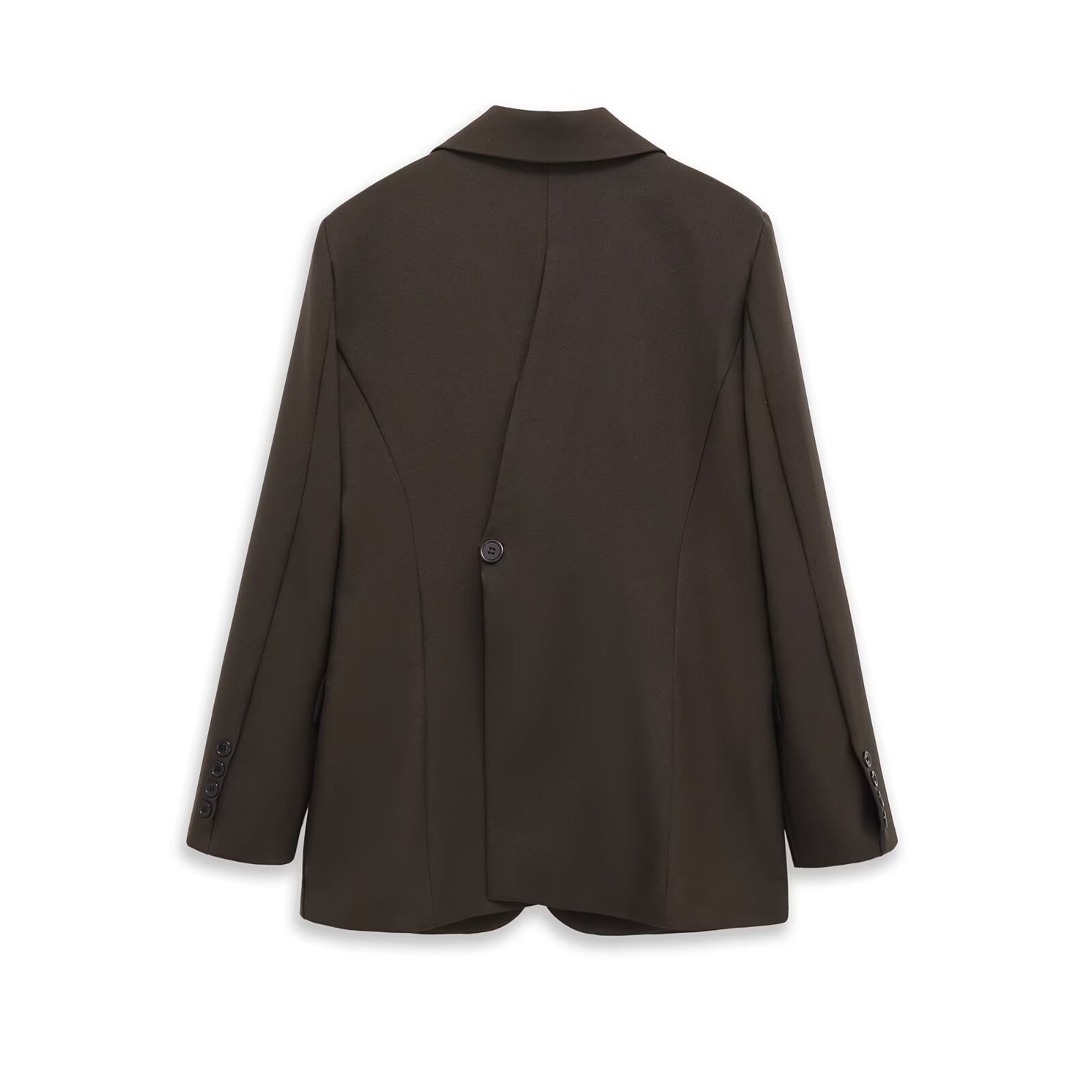 Blazer para mujer - Chaqueta de traje informal estilo western de corte entallado y elegante KUN-00026