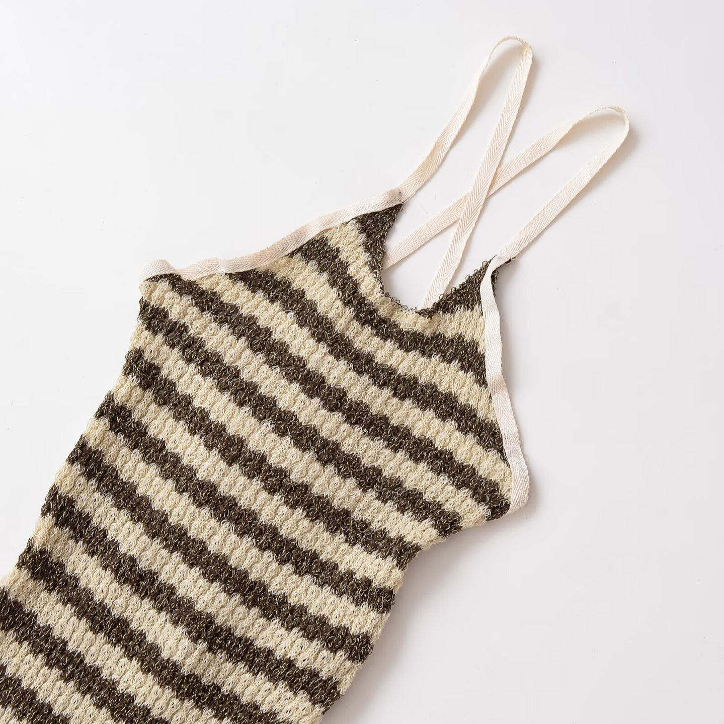 Striped Bodycon Cami Long Dress KUN-00113