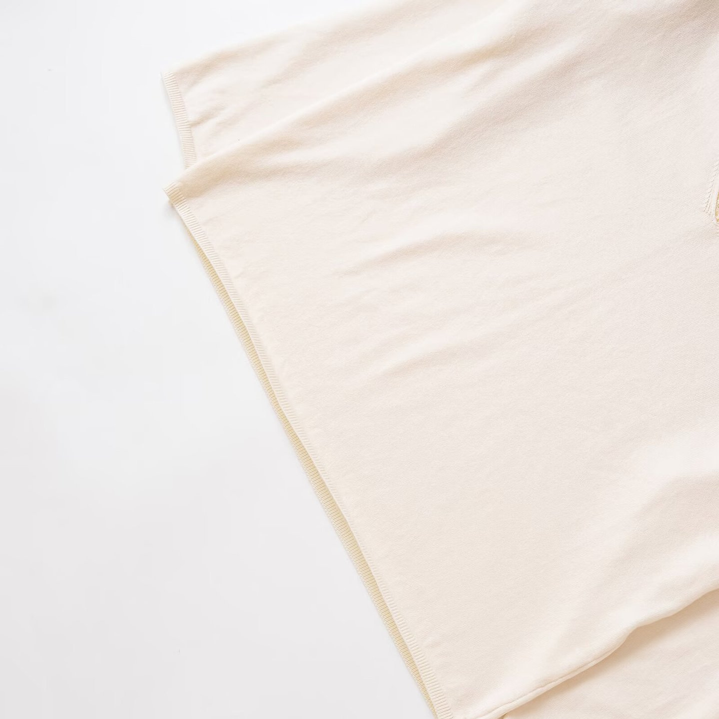 Wool Blend Lace Knit Top Slim Fit Elegant KUN-00111