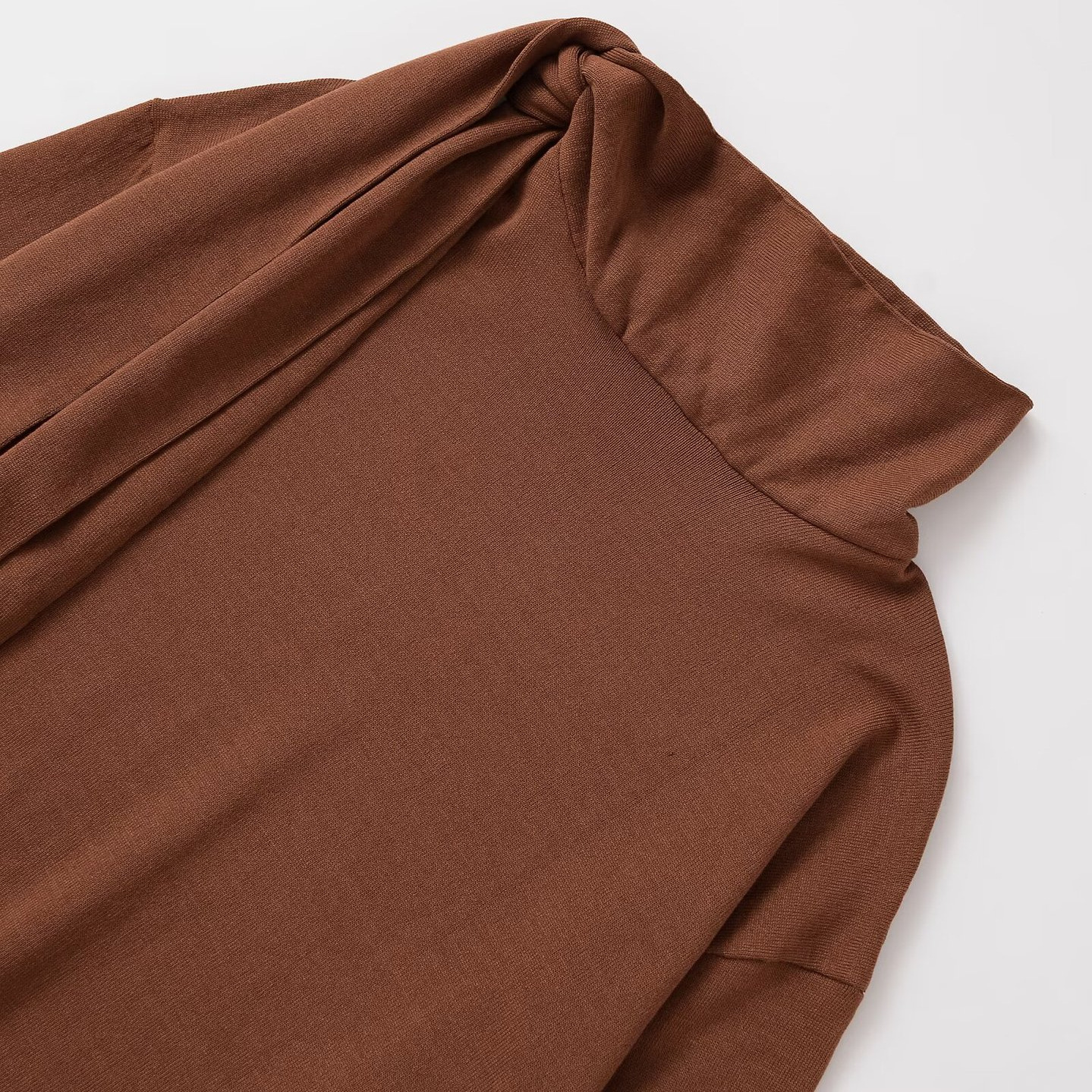 Women's Knit Sweater Bow Long Sleeve Top KUN-00026