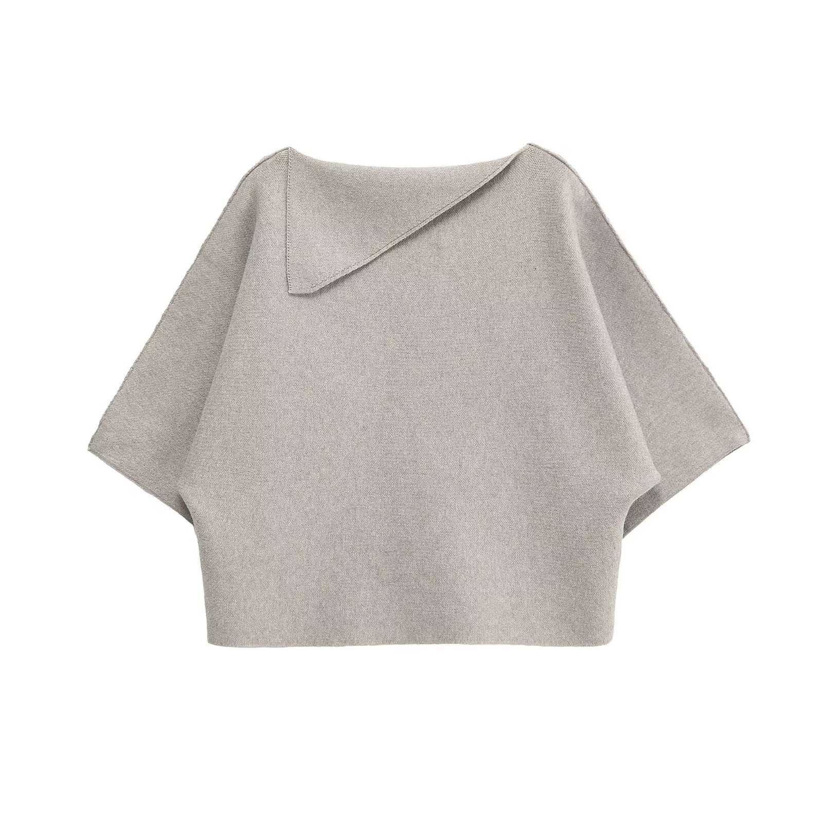 Gebreide top en rok set - Europese stijl forenzenoutfit KUN-00059