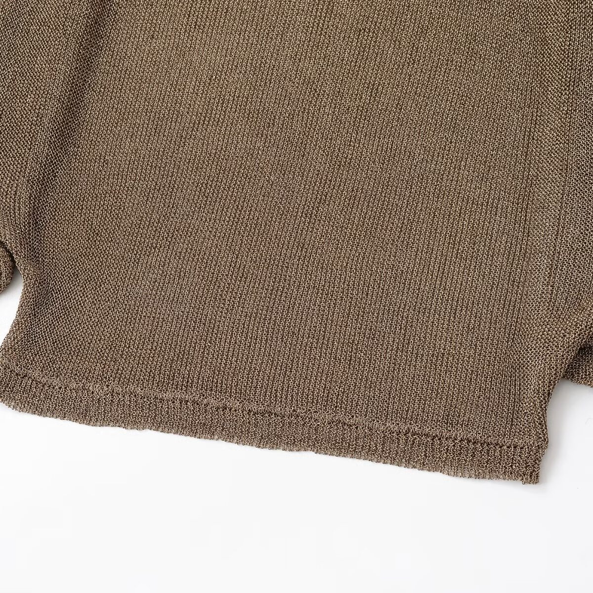 Knit Top Metallic Sheen Elegant Sweater KUN-00003