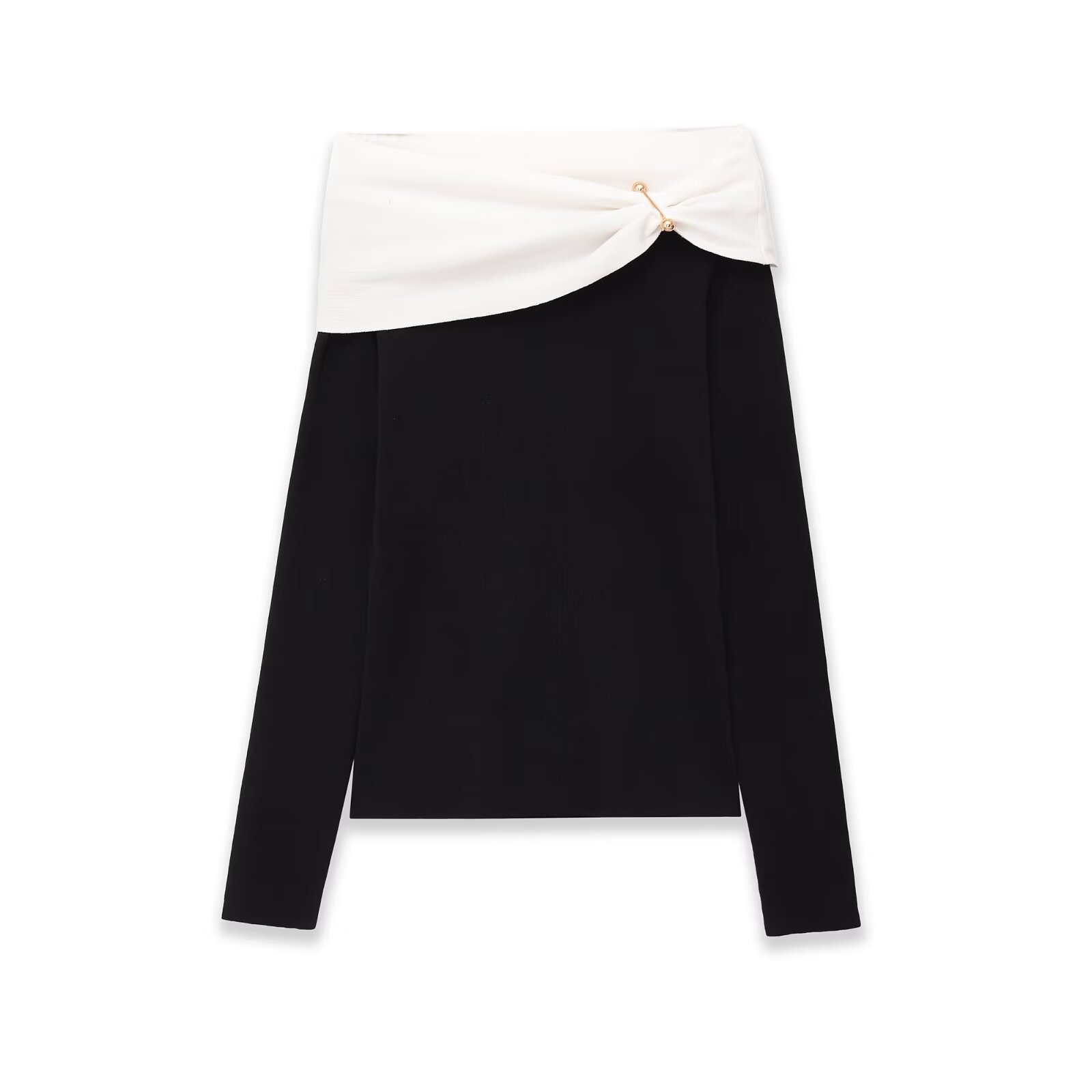 Top de mujer con hombros descubiertos - Elegante y con estilo KUN-00042