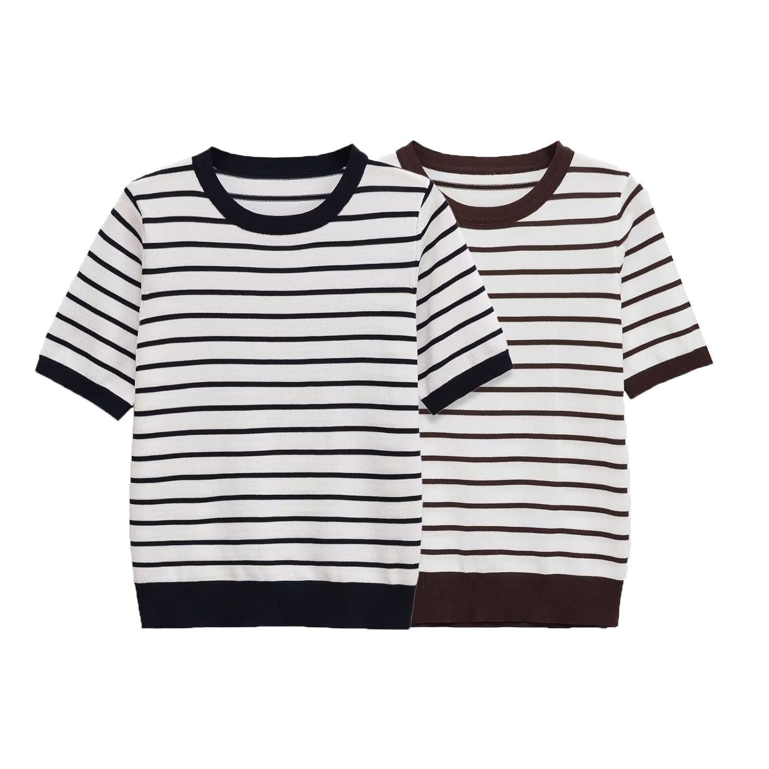 Knit Top Basic Chic European Style KUN-00001