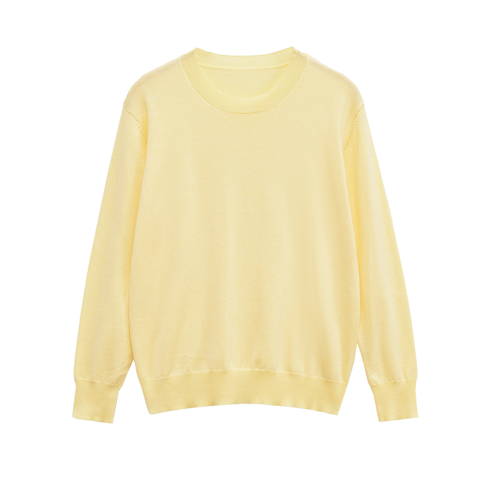 Wool Knit Sweater - Soft Long Sleeve Top KUN-00027