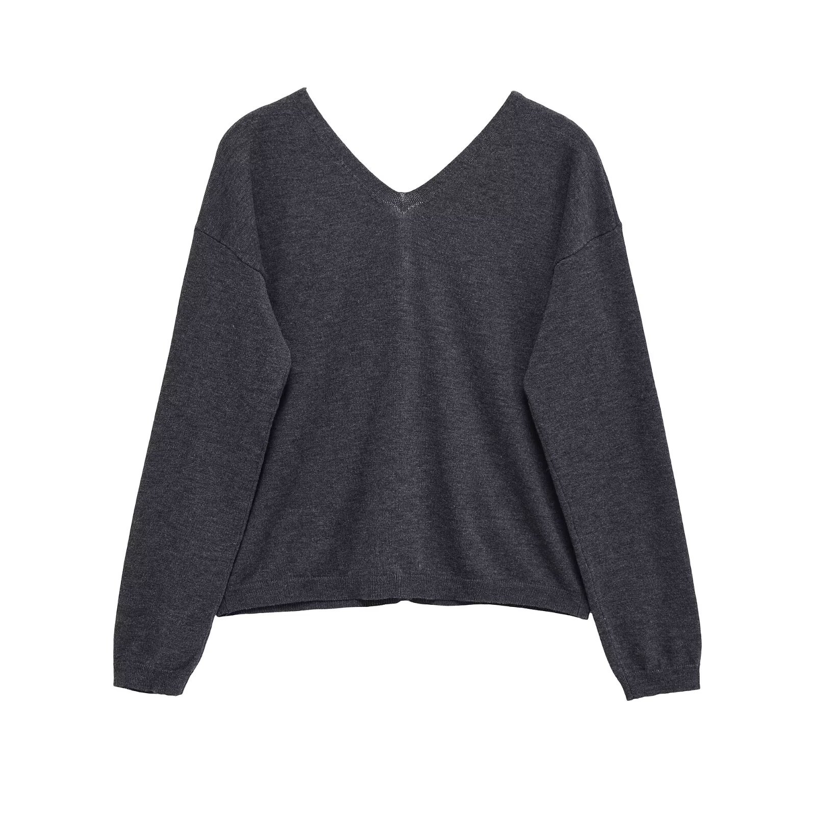 Chaqueta de mujer con cuello en V y mezcla de colores, prenda de abrigo elegante y a la moda KUN-00078