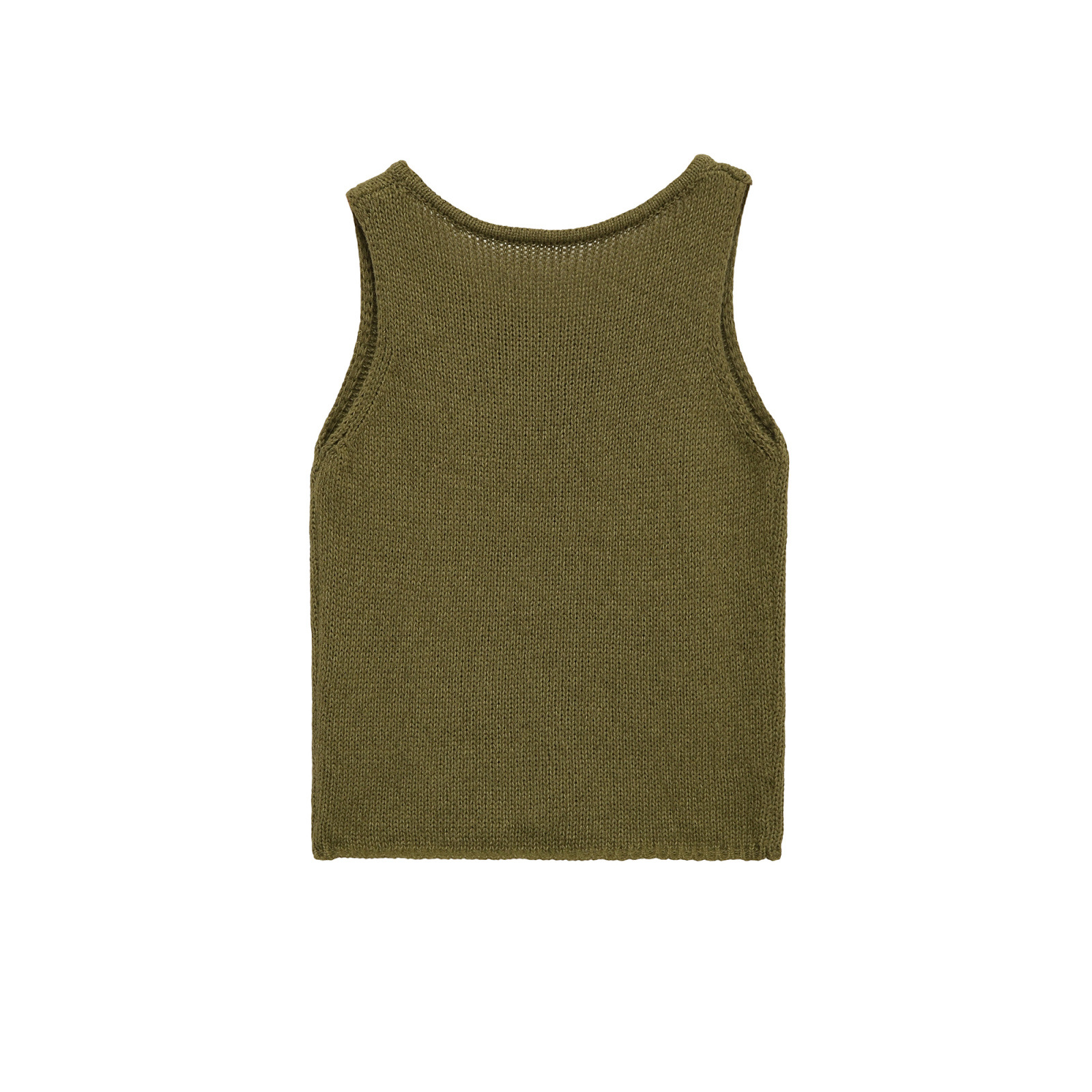 Cotton Knit Top - European Style Trendy Casual Tee KUN-00024