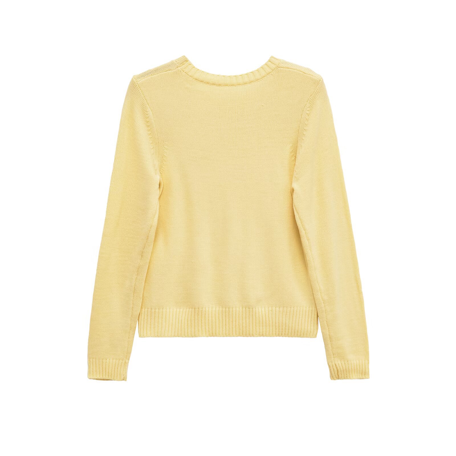 Wool Blend Knit Sweater - Basic Crewneck KUN-00023
