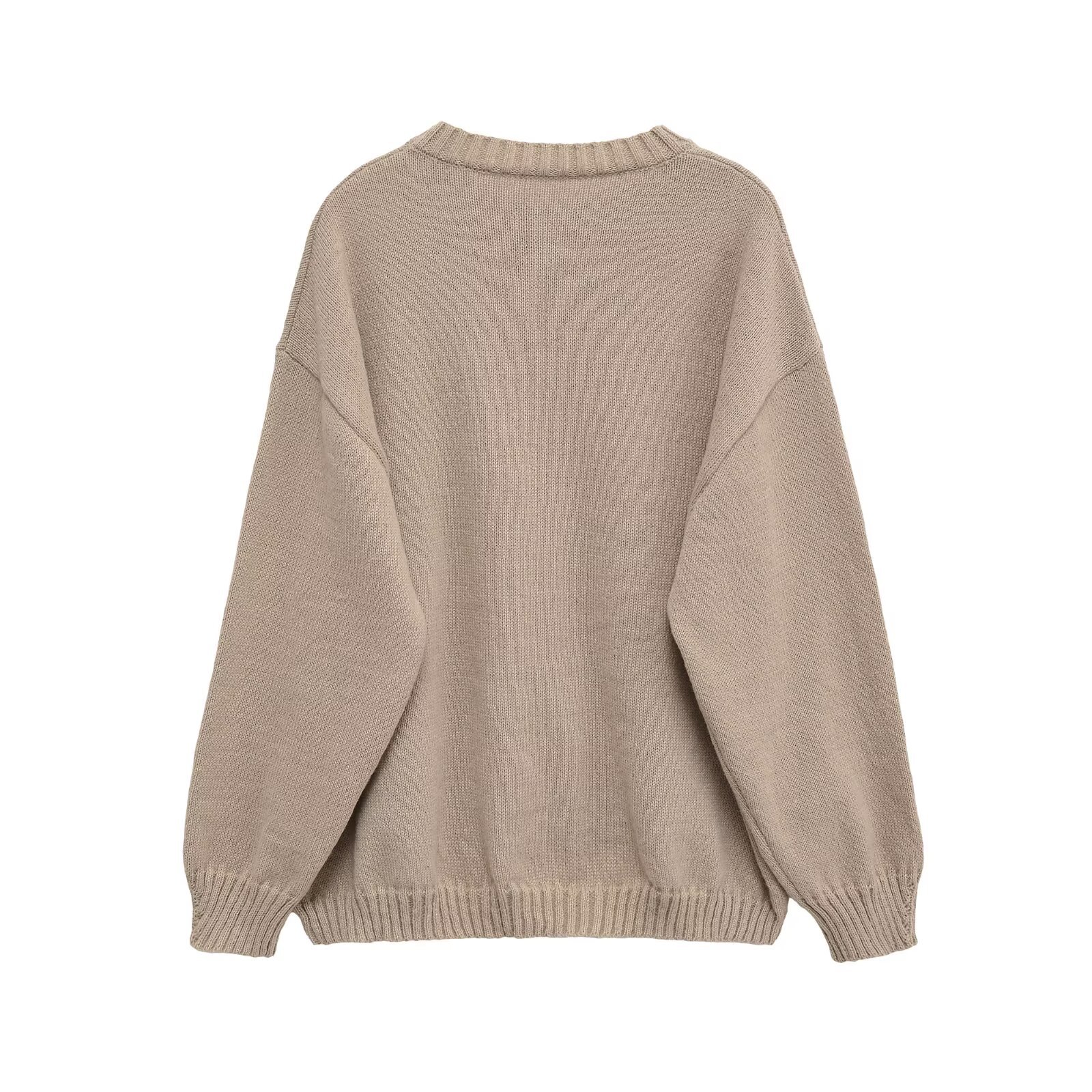 Knit Sweater Loose Fit Casual Chic Top KUN-00051