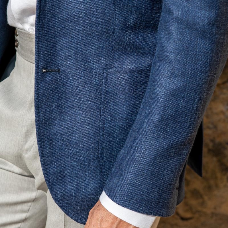 Slim Fit Commuter Casual Business Suit Jacket voor de lente, geschikt voor heren.