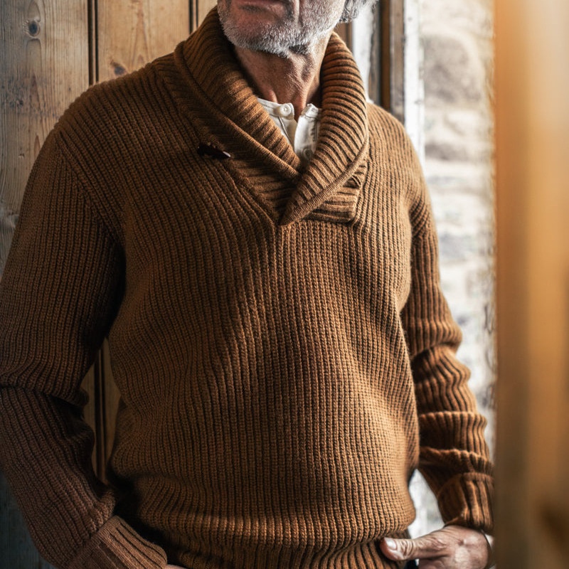 Men's Hot-Selling Retro Heavy Knitted Sweater