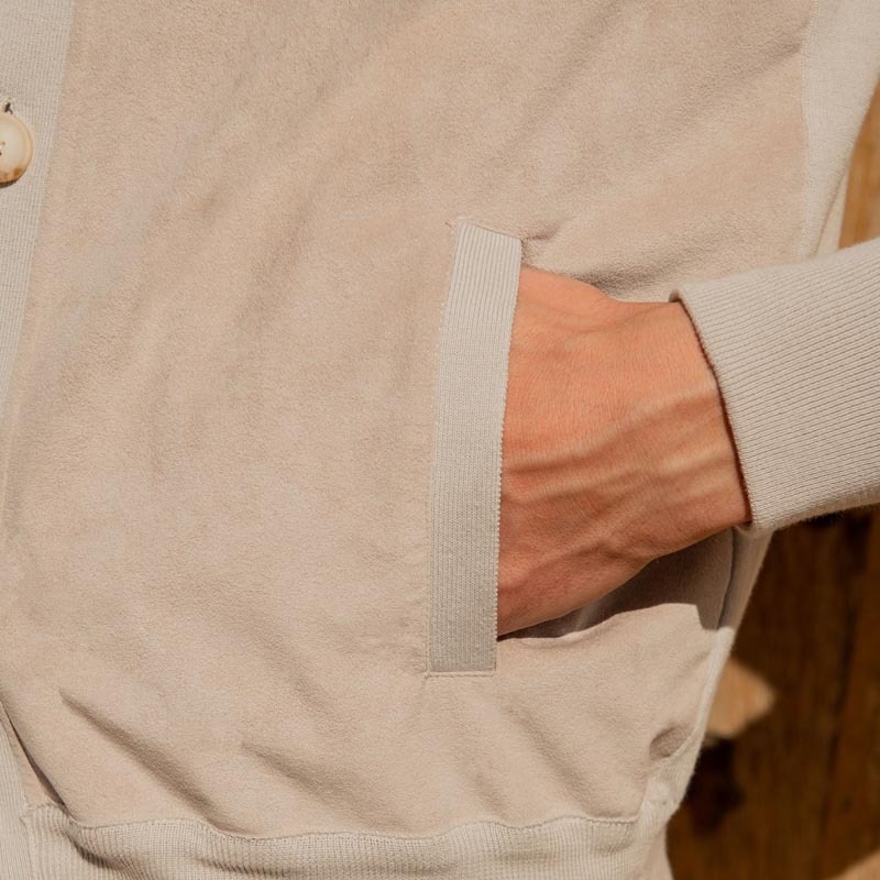 Men's Contrast Stand-Up Collar Sleeveless Casual Vest