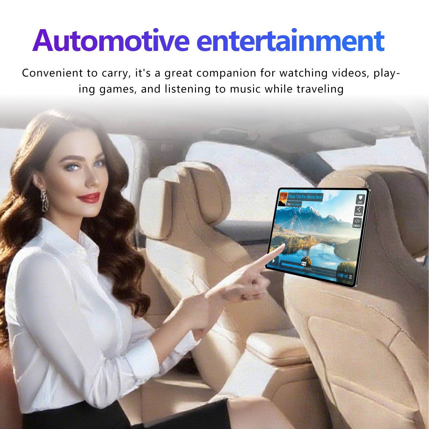 S26Ultra 10.1" Android Tablet PC - 4GB RAM, 32GB ROM, 5G