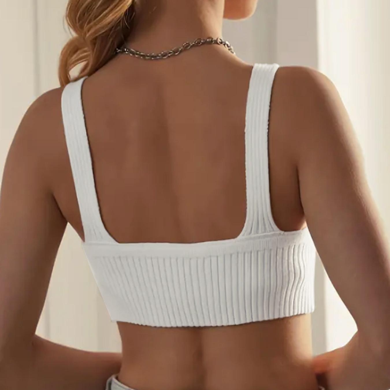 Sleeveless V-Neck Cami Top & Short Set - Summer Two-Piece SSU-00020