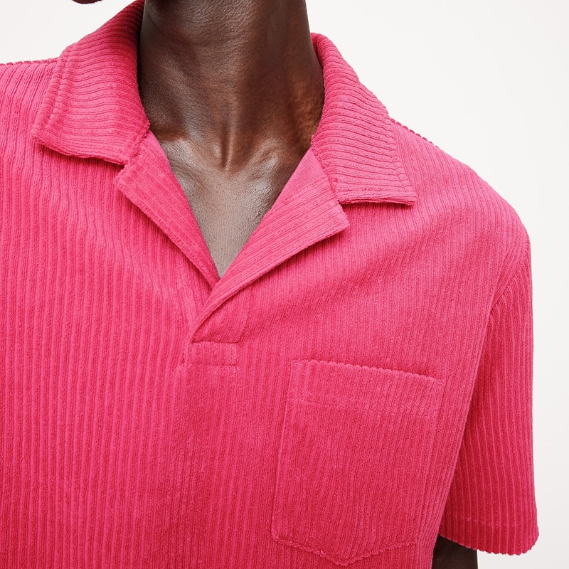 Loose Fit Cotton Blend Shirt and Shorts Summer Suit for Men's Casual Wear