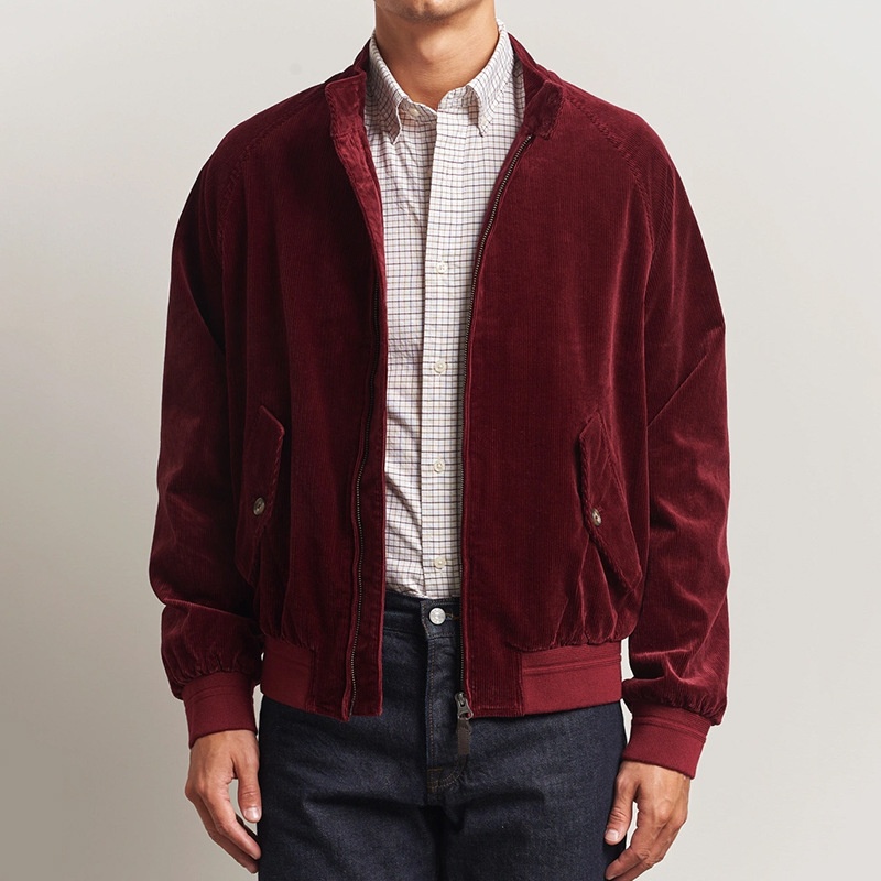 Winterbomberjack met reverskraag en ritssluiting, casual pasvorm voor heren