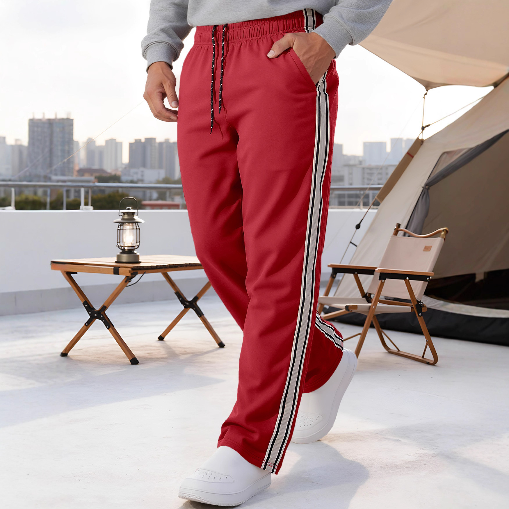 Men's Athletic Jogger Sweatpants - Trendy Slim Fit NDF-00039