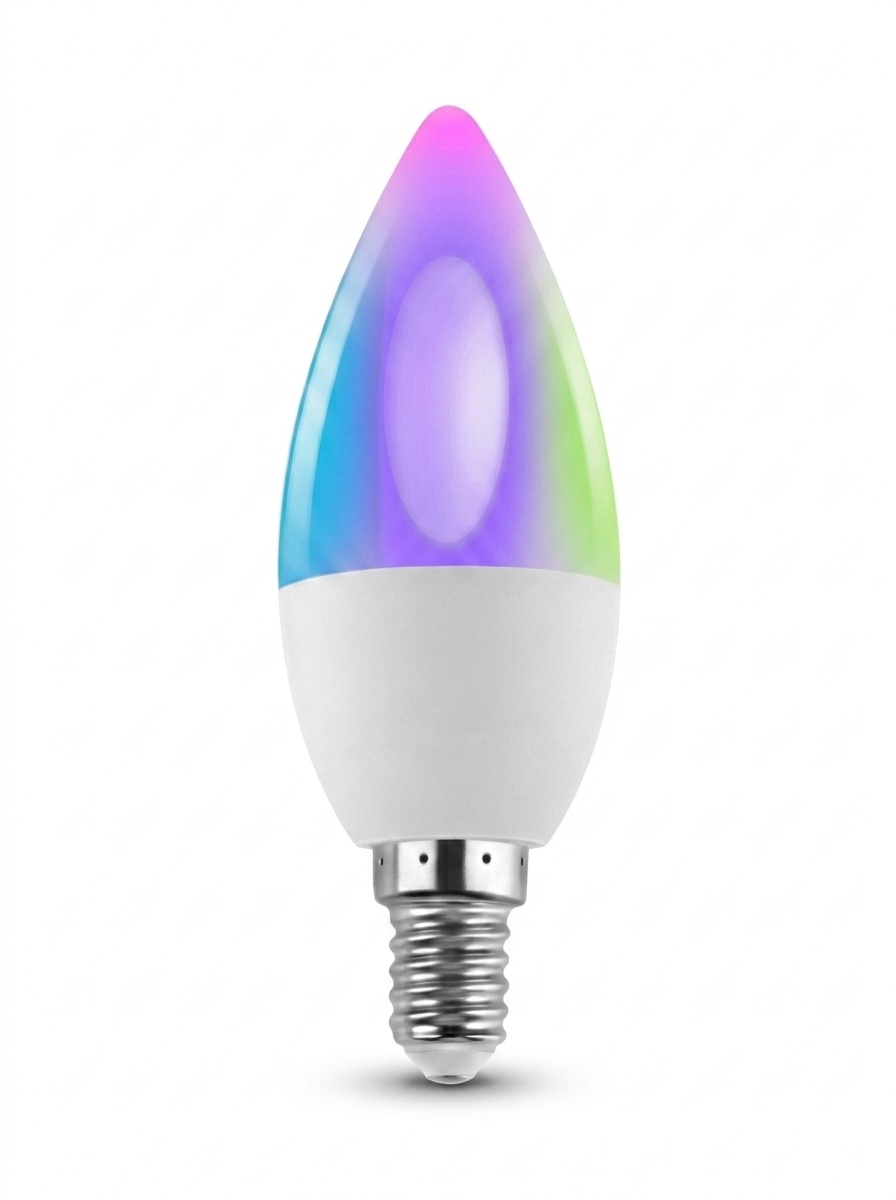 Smart RGB LED Bulb WiFi Dimmable Works with Alexa and Google Home