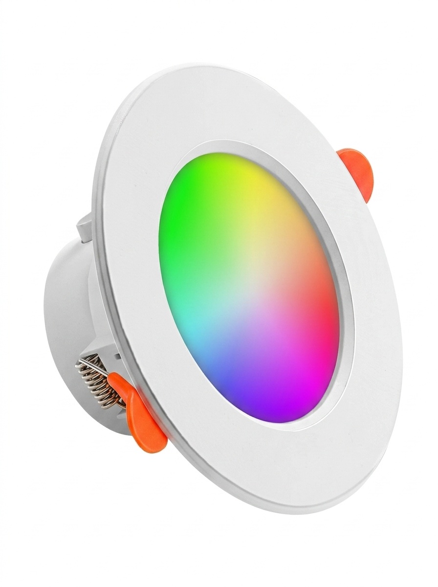 Smart LED Recessed Downlight RGB CCT Dimmable WiFi Bluetooth