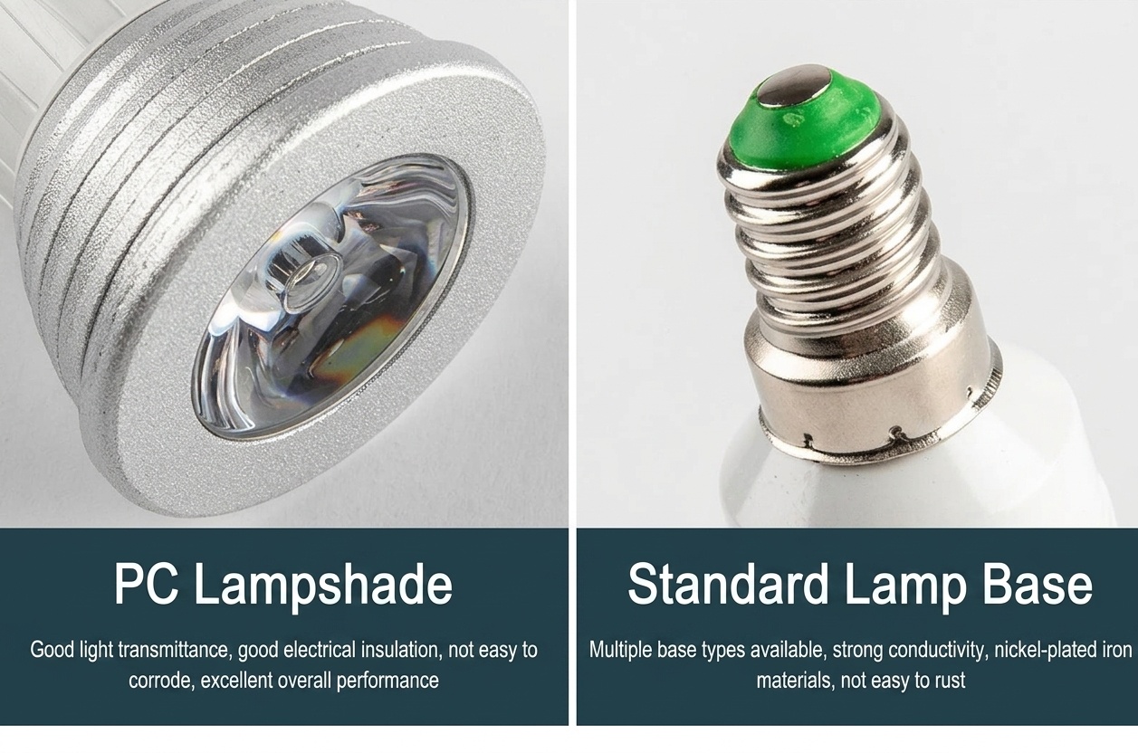 Smart RGB LED Bulb with Remote Control Dimmable Color Light