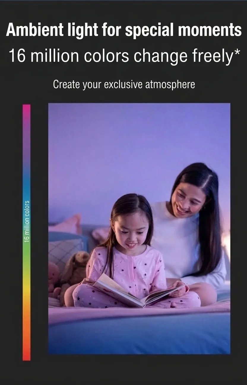 Smart WiFi LED Bulb RGB CCT Dimmable E27/B22 Alexa Google Home